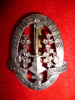 C6 - 2nd Dragoons Officer's Cap Badge